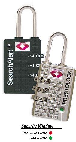 search alert tsa lock.